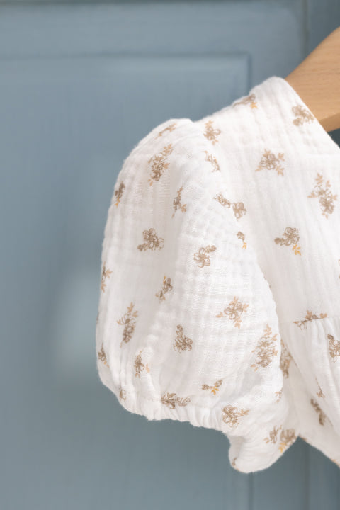 Robe Layette - Manon Laime x Tartine et Chocolat Imprimé Gaze de coton - Image principale