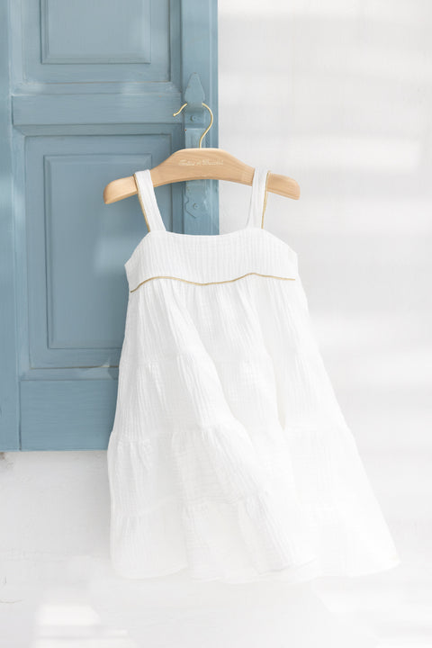 Robe Junior - Manon Laime x Tartine et Chocolat en Gaze de coton - Image principale