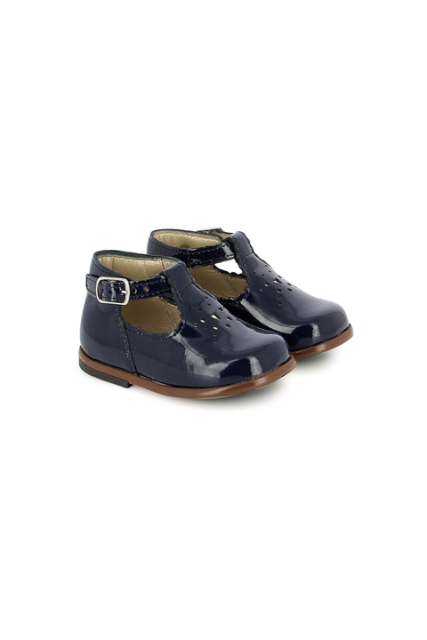 Babies - Cuir verni marine - Image principale