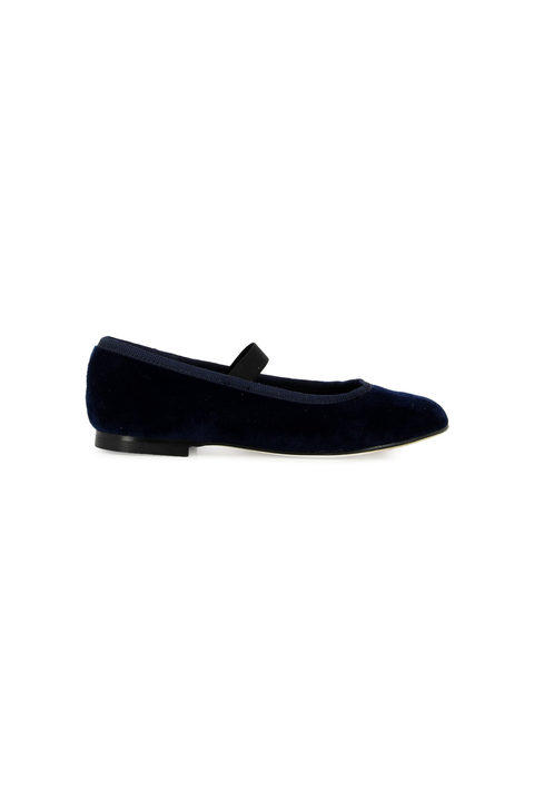 Ballerina - Flash Velvet Navy - Image principale