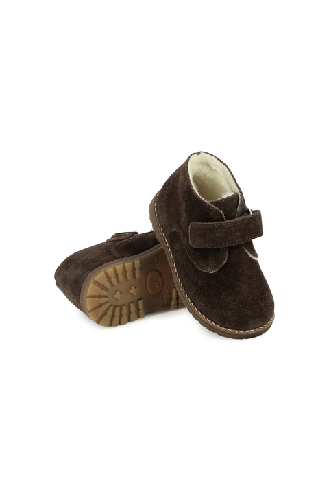 Ankle boots - Easy brown leather - Image principale