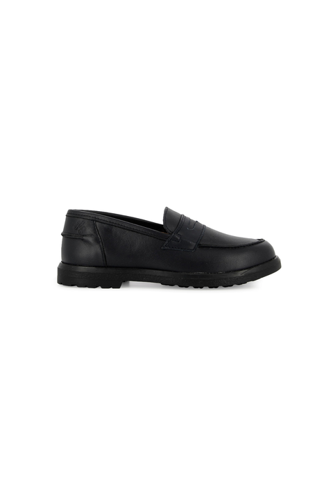 Moccasins - Smooth leather Navy - Image principale