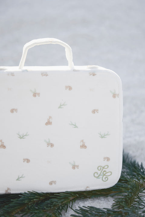 Valisette - Ecru imprimé renard - Image principale