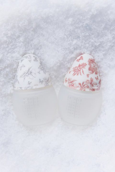 Biberon anti-colique - Toile de jouy gris Élhée x Tartine et Chocolat - Image principale