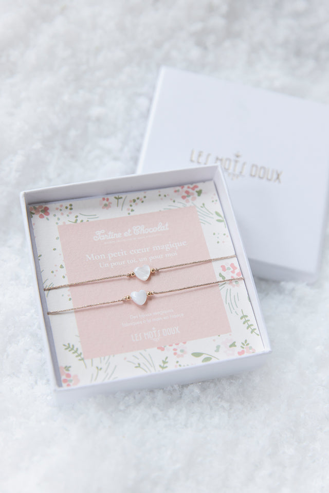 Bracelet cœur - Les Mots Doux x Tartine et Chocolat - Image principale