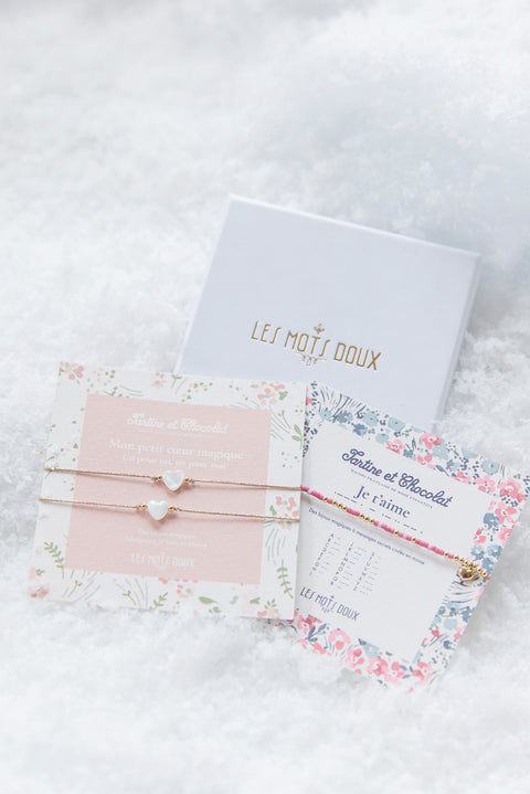 Bracelet code morse - Je t'aime Les Mots Doux x Tartine et Chocolat - Image principale