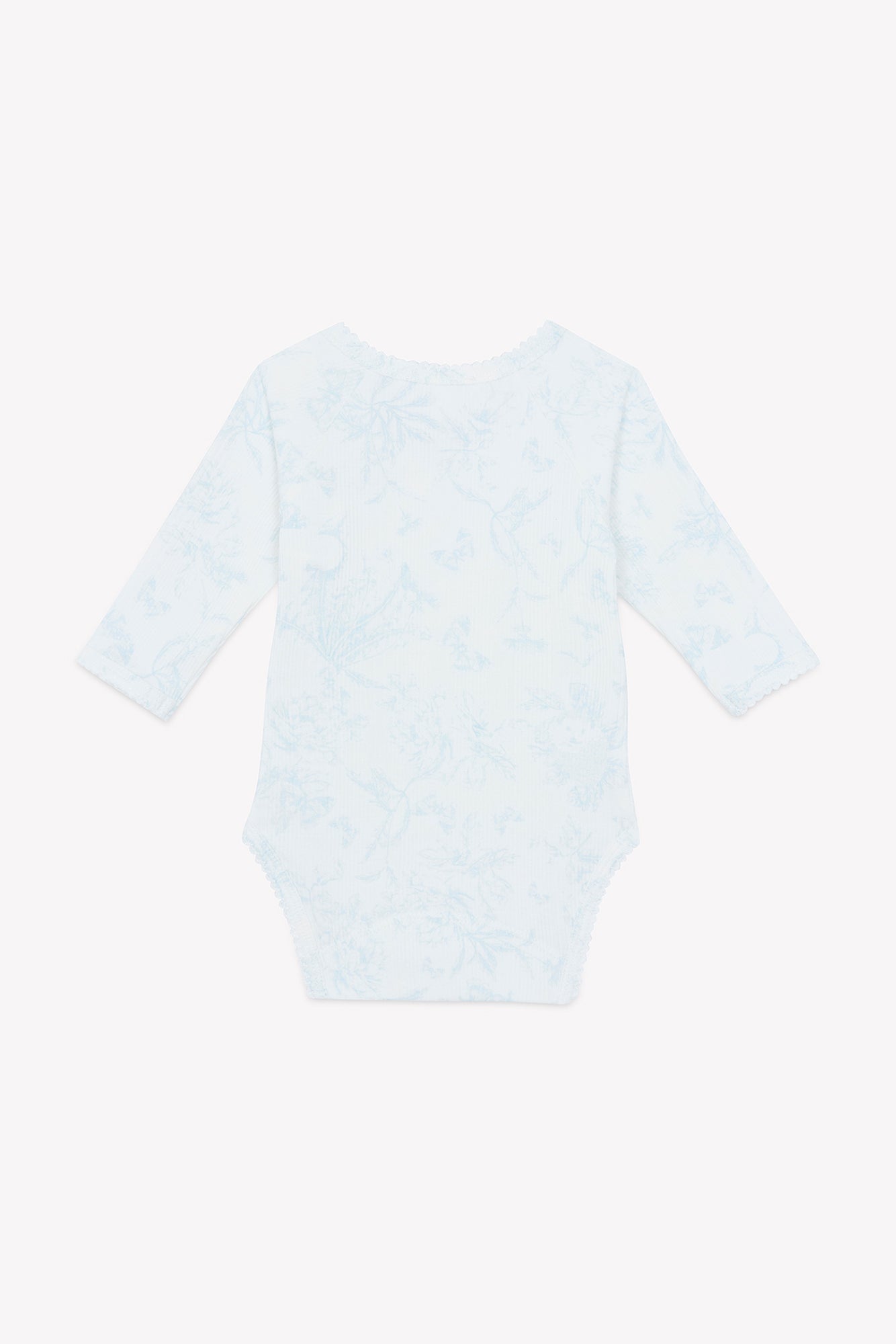 Body - Inspirierender Druck toile de jouy Hellblau