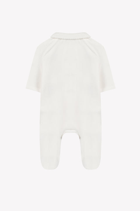 Pijama - Marfil de terciopelo de algodón - Image principale