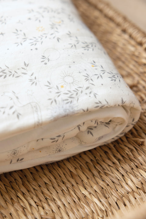 Plaid réversible - Imprimé rêve étoilé - Image principale