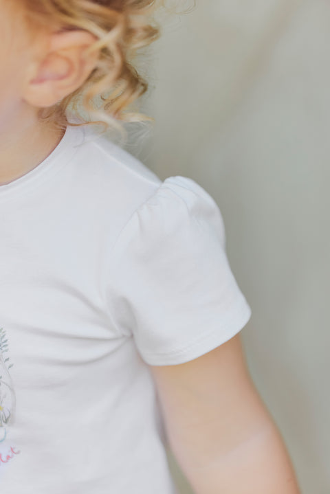 T-shirt - White Illustration summer treasure - Image principale