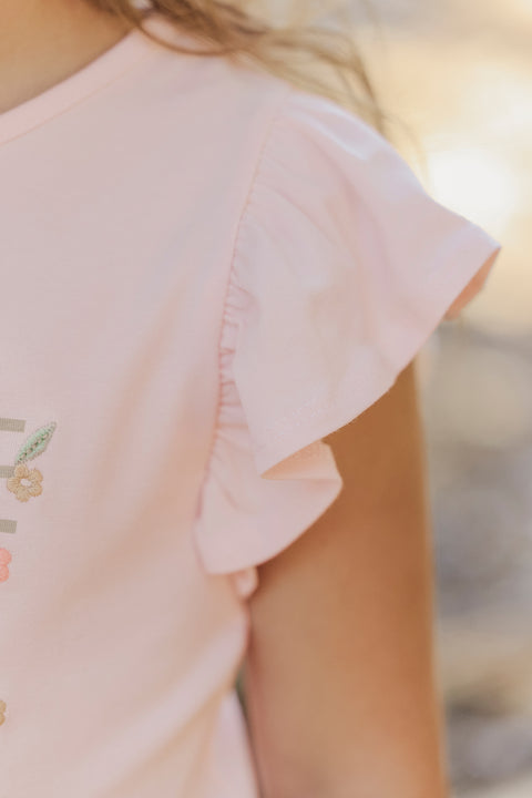 T-shirt - Pink ancient Illustration dolce vita - Image principale
