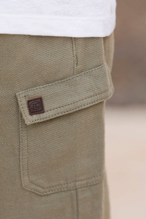 Pantaloni - Verde felce da carico - Image principale
