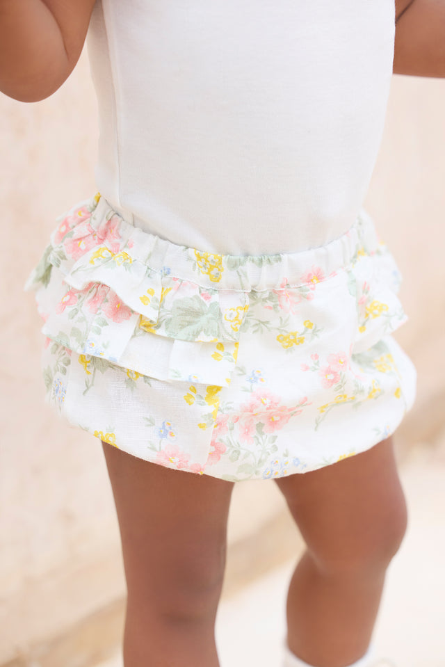 Bloomer - lino ecru Stampafiorito - Image principale