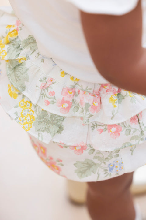 Bloomer - lino ecru Stampafiorito - Image principale