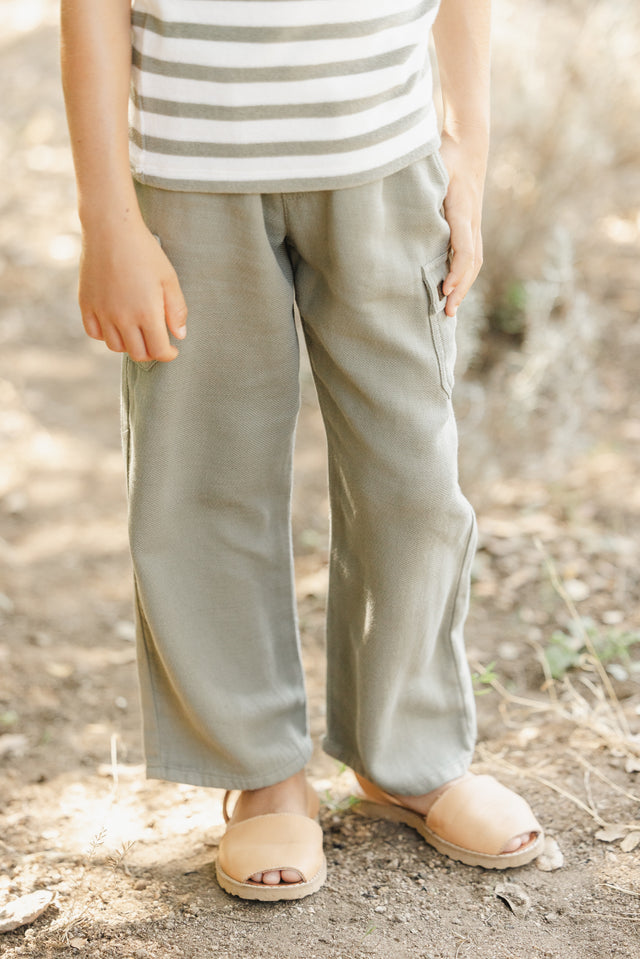 Pantalon - Vert fougère cargo - Image principale