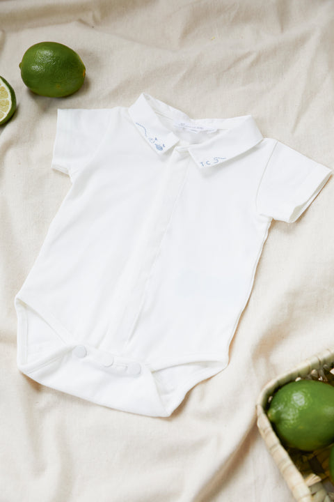 Body - ecru Pointed collar - Image principale