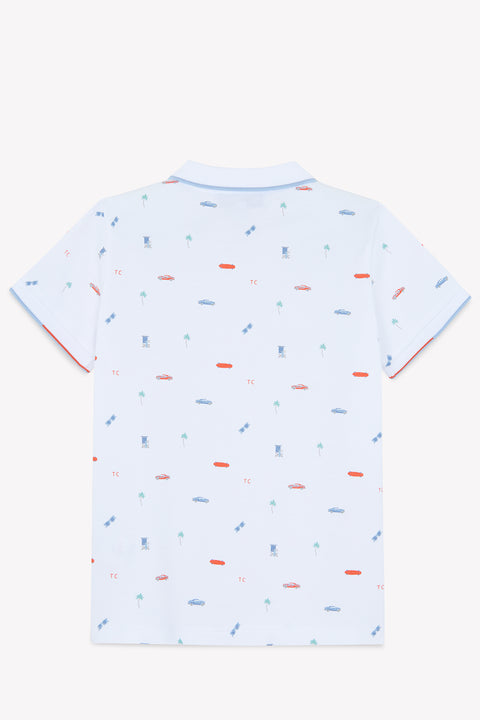 Polo - Spicy orange illustration city aventure - Image principale