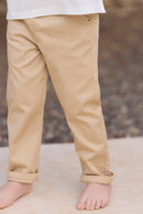 Pantalon - Ocre sergé