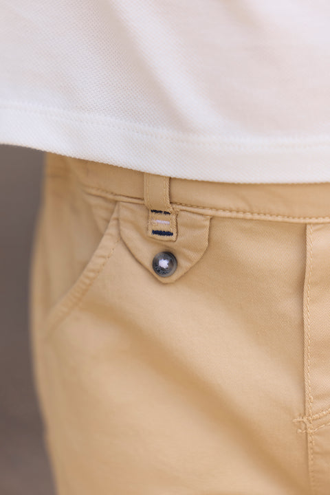 Hose - Ocker Köper - Image principale