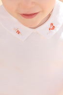 Body - ecru Embrodery cowboy