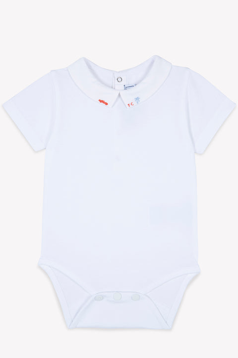 Body - Col pointu broderie city aventure - Image principale