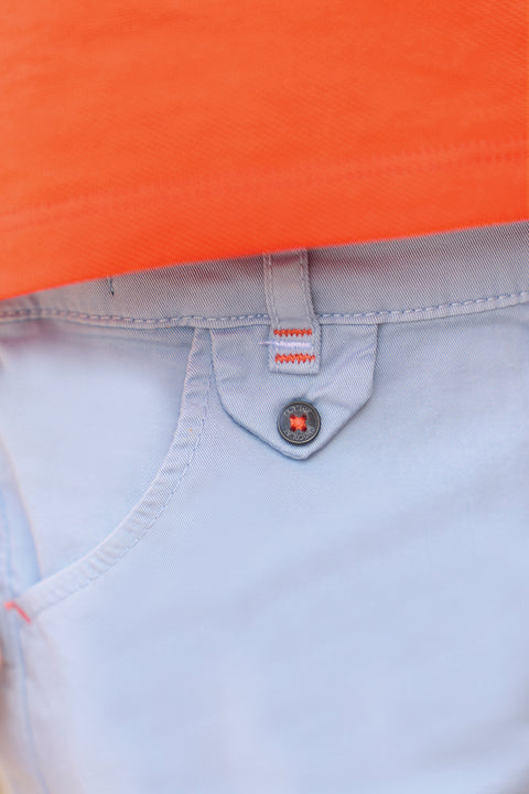 Pantaloni - Blu Grigioé Twill - Image principale