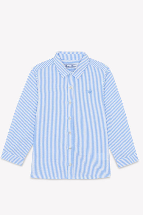 Camisa - Azul Grisyo Rayas - Image principale