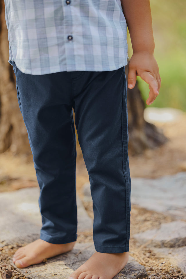 Trousers - Navy Twill - Image principale