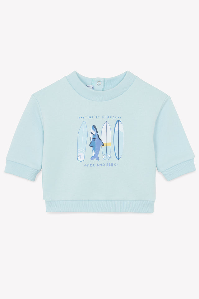 Sweat - Aqua illustration surf - Image principale