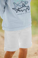 Short - Blanc sergé