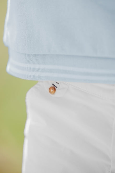 Kurze Hose - Weiss Köper - Image principale