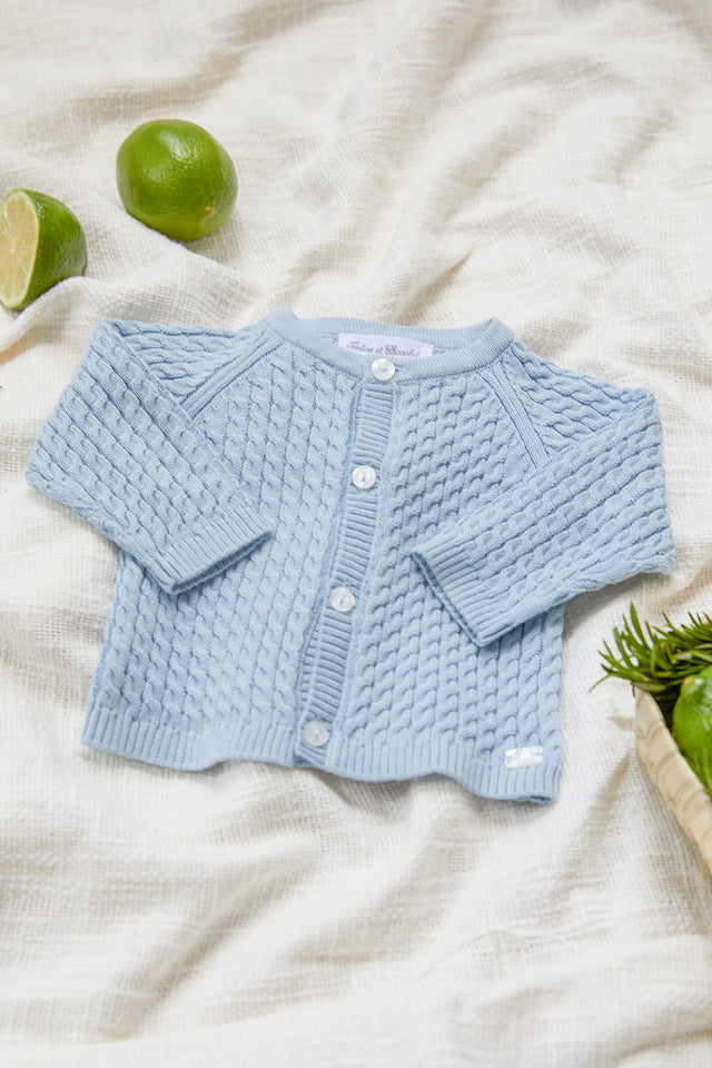 Cardigan - Blu celeste Maglia Tortoth - Image principale