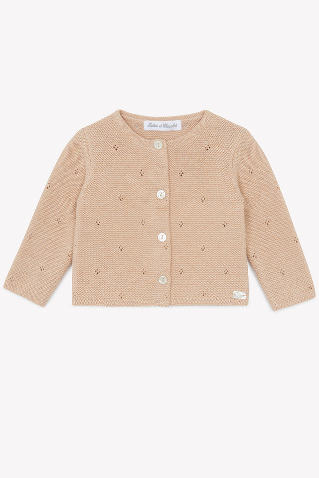Strickjacke – Dune Heather Strickwaren durchbrochen - Image principale