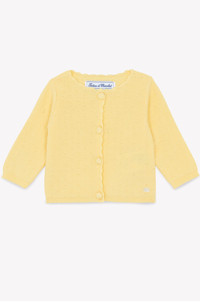 Strickjacke - Pollen Strickwaren durchbrochen - Image principale