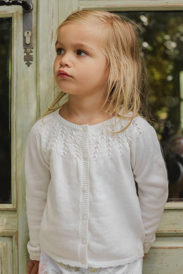 Cardigan - écru maille - Image principale
