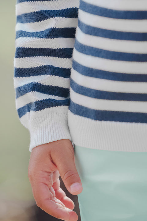 Pullover - Marineblau Seemann - Image principale