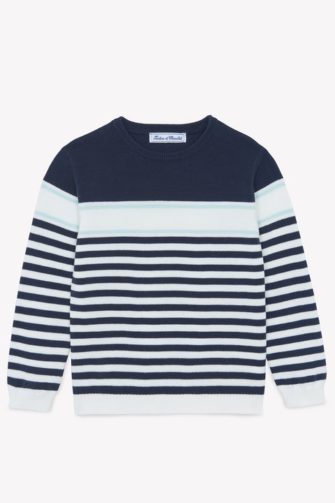 Pullover - Marineblau Seemann - Image principale
