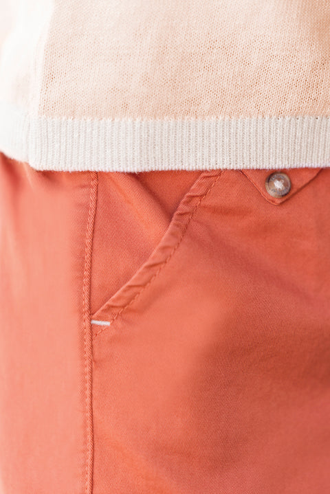 Kurze Hose - Orange Köper - Image principale