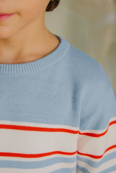 Pullover - Blau GrauSternsegler - Image principale