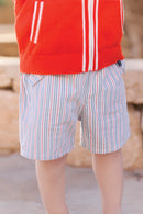 Short - Naranja picante Rayas