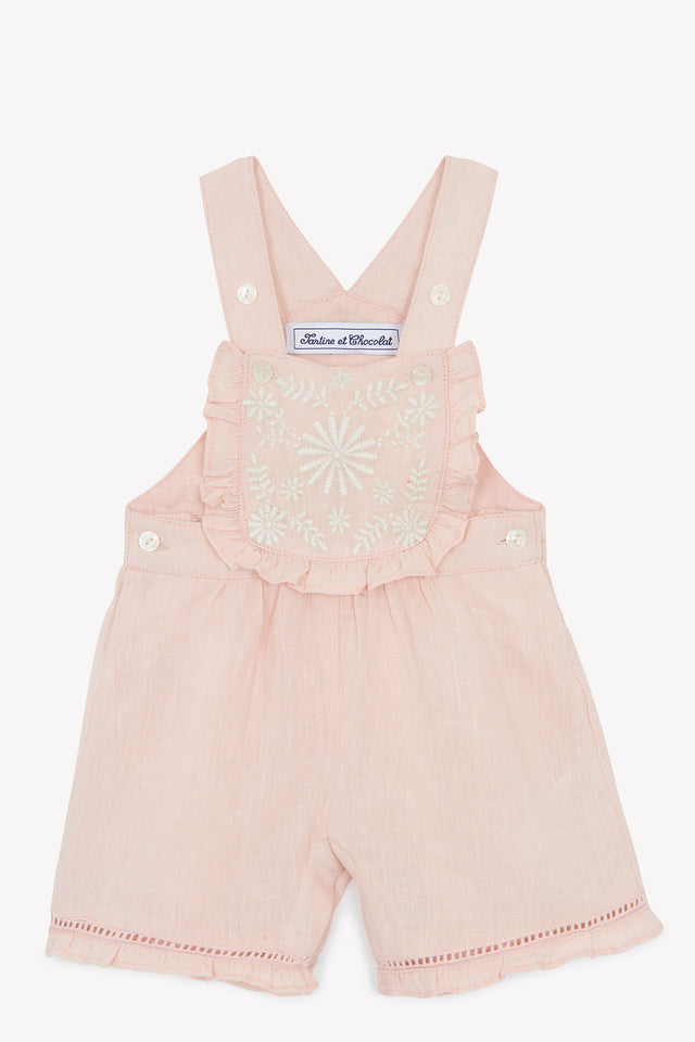 Dungaree - Peony Linen Embrodery - Image principale