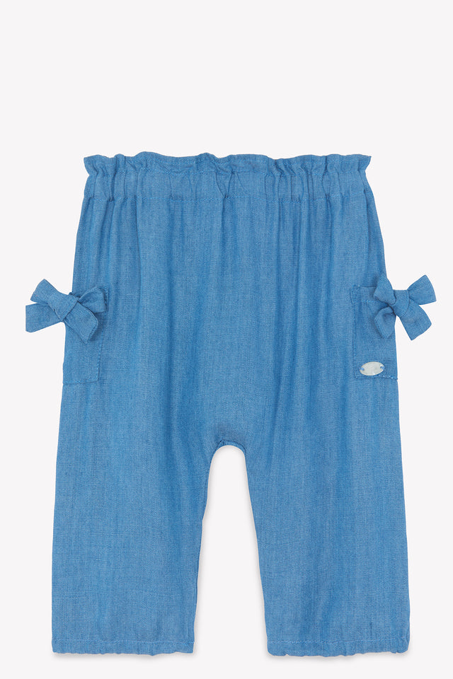 Pantalon - Indigo nœuds - Image principale
