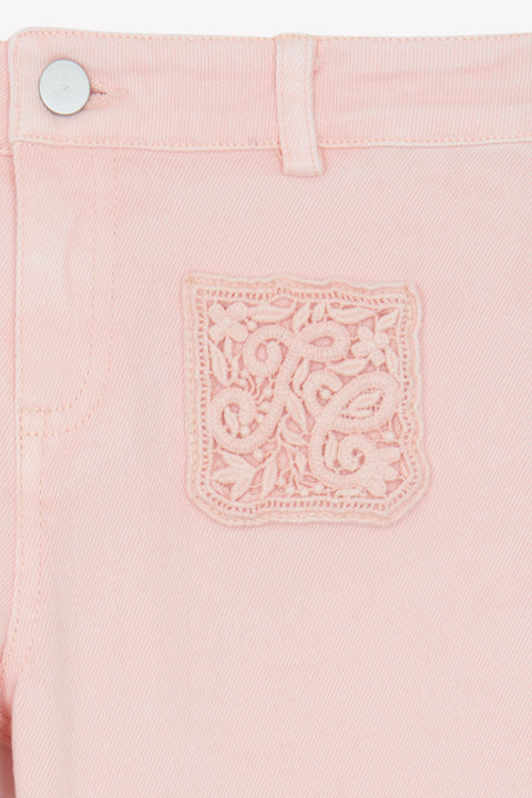 Jeans - Peony flared Embrodery - Image principale
