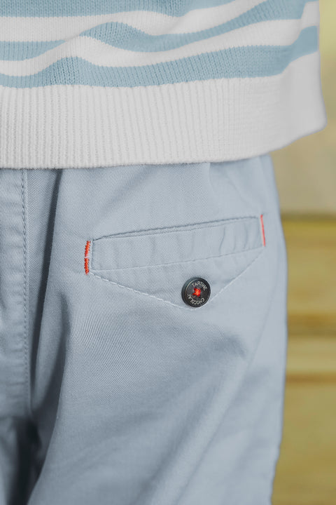 Hosen - Blau Graué Köper - Image principale