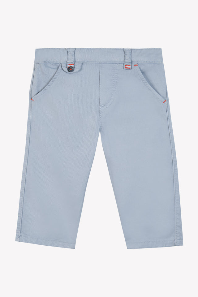 Pantaloni - Blu Grigioé Twill - Image principale