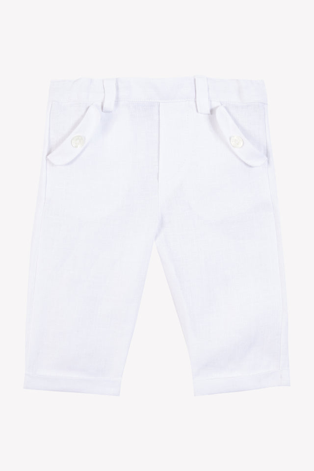 Pantaloni - Bianco biancheria - Image principale