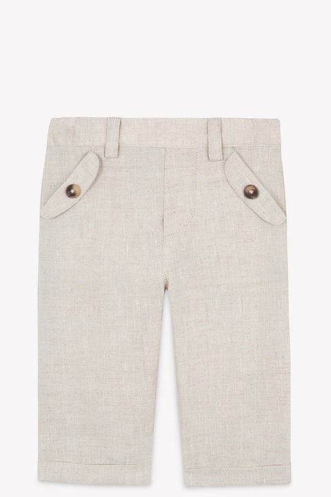 Pantaloni - Beige biancheria di erica - Image principale