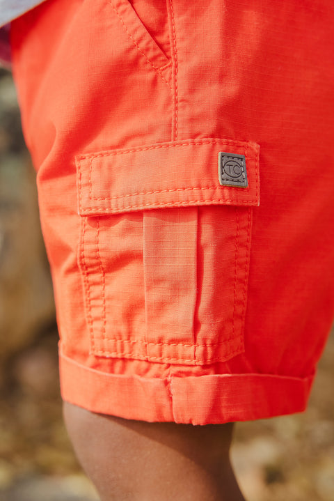 Kurze Hose - Würzige orangefarbene Ladung - Image principale