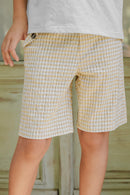 Short - Miel carreaux vichy