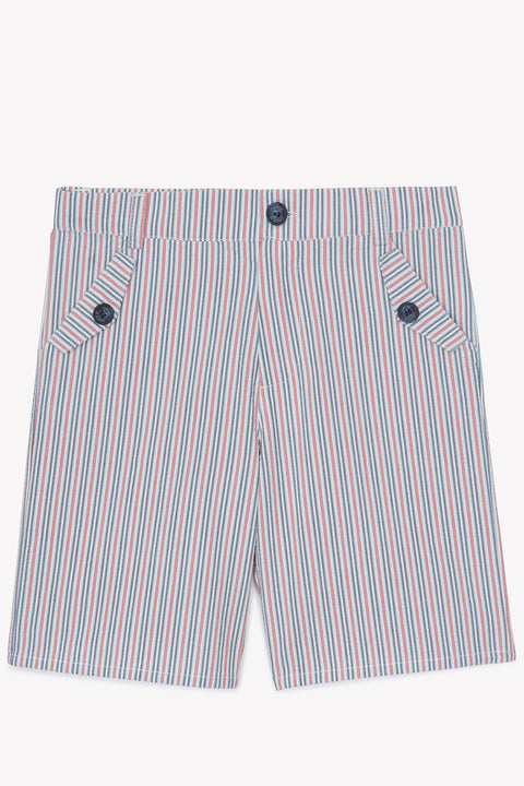 Kurze Hose - Würziges Orange Streifens - Image principale